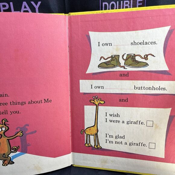 DR SEUSS "My Book About Me" 1st Edition - Published 1969 - CLEAN NO WRITING - Picture 12 of 13